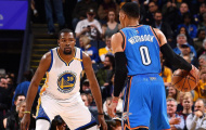 Westbrook coi nhẹ trận đấu với Warriors