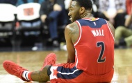 John Wall hối hận khi chơi quá máu lửa ở trận Hornets