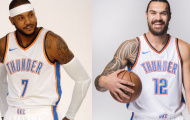 HLV OKC Thunder ca ngợi vai trò “thầm lặng” của Carmelo Anthony