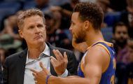 HLV Steve Kerr vẫn lạc quan khi Stephen Curry chấn thương