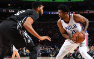 Karl-Athony Towns cảm thấy bất lực khi chạm trán Embiid