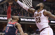 'King James' lại ghi Triple - double, Cavaliers lần thứ 2 khiến Wizards ôm hận