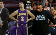 Lonzo Ball bị đưa ra sân vì… cái miệng của LaVar Ball