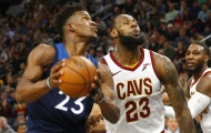 Chơi như mơ ngủ, Cavaliers thảm bại trên sân Timberwolves