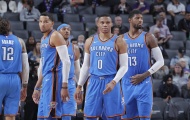 THỐNG KÊ: OKC Thunder chơi tệ hơn cả mùa giải năm ngoái