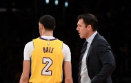 HLV Luke Walton ca ngợi khả năng phòng ngự tuyệt vời của Lonzo Ball