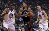 Một mình DeMar DeRozan suýt khiến Curry, Durant, Thompson ôm hận