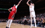 Anthony Davis lên đồng, Pelicans ngược dòng ấn tượng trước Knicks