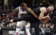 Góc Cleveland Cavaliers: Áp lực rebounds đè nặng lên vai Kevin Love