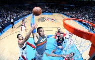 NBA 2017/2018, Washington Wizards - OKC Thunder: Westbrook hóa điên trong hiệp đấu cuối cùng