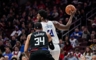 NBA 2017-18, LA Clippers 98-112 Philadelphia 76ers: Gã khổng lồ Joel Embiid đè bẹp đội khách