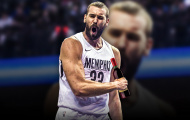 “Gấu sẹo” thua muối mặt, Marc Gasol đòi tự sát bằng rượu vang
