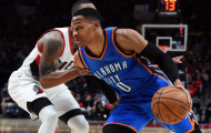 Dự đoán NBA 2017-18, OKC Thunder (37-27) – Portland Trail Blazers (36-26): Westbrook nói là làm?