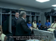 Laporta khen ngợi tập thể Barca trong phòng thay đồ sau trận thua Real
