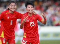 ĐT nữ Việt Nam đánh bại Myanmar 2-0, giành vé vào bán kết SEA Games 33