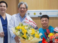 Thái Sơn báo tin vui sau ca phẫu thuật chấn thương