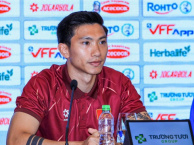 Đoàn Văn Hậu quyết tâm hạ Malaysia tại sân Thiên Trường