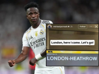 Đại diện Vinicius tới London, fan Arsenal mơ về bom tấn