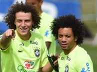 Video: David Luiz và Marcelo song kiếm tấu hài