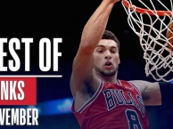 Video những pha dunk đỉnh nhất tháng 11 NBA 2018-19