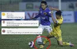 CĐV lên án pha triệt hạ của cầu thủ Nam Định với Hùng Dũng