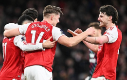 Gyokeres lần đầu ghi bàn 2 trận liên tiếp cho Arsenal