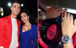 Ronaldo và Georgina khoe tài sản 11 triệu bảng trong một bức ảnh
