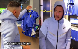 Eden Hazard gây sốt khi 'cải trang' đi mua áo tại Chelsea