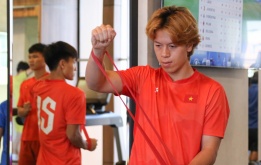 Tiền vệ Việt kiều Viktor Lê quyết tâm giành ngôi vô địch U23 Đông Nam Á