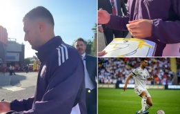 Diogo Dalot gây tranh cãi khi từ chối ký số áo tại Old Trafford