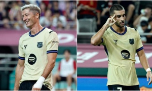 Cuộc đua gay cấn vị trí trung phong giữa Torres và Lewandowski tại Barca