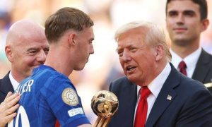 Cole Palmer bùng nổ, được ông Trump trao MVP tại Club World Cup
