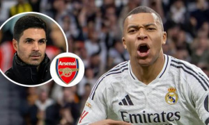 David Ornstein tiết lộ lý do Arteta mơ chiêu mộ Mbappe cho Arsenal