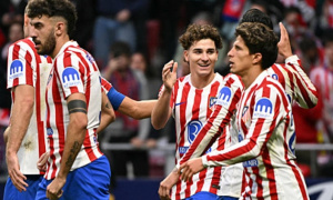 Griezmann và Alvarez nổ súng, Atletico kéo chuỗi bất bại trên sân nhà