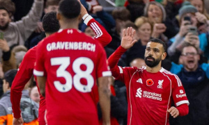 Salah và bàn thắng thứ 250 cho Liverpool: Khi bản lĩnh làm nên khác biệt
