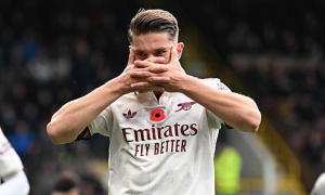 Màn trình diễn hay nhất của Gyokeres có thể là bước ngoặt tại Arsenal