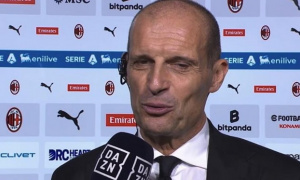 Allegri ca ngợi Maignan, hài lòng với phản ứng của Milan trước Roma