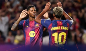 Marcus Rashford bùng nổ tại Barcelona, hướng đến mùa giải hay nhất sự nghiệp