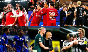 Ngoại hạng Anh bước vào tuần đấu sôi động tại Champions League