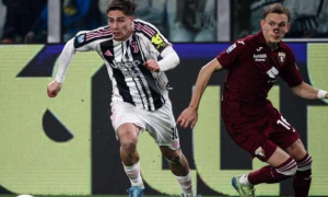 Chia điểm với Torino, Juventus lỡ cơ hội áp sát ngôi đầu Serie A