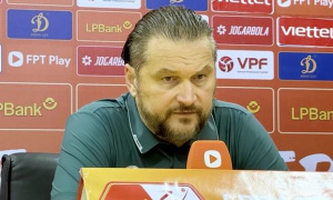 HLV Popov bức xúc sau trận hòa PVF-CAND: “Tôi không còn gì để nói”