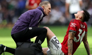 Man Utd thở phào, chấn thương của Sesko không quá nghiêm trọng