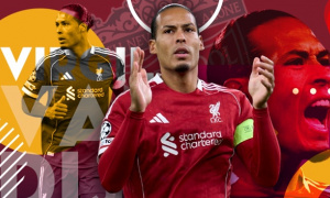 Thua Man City 0-3, Van Dijk gửi thông điệp thách thức Arsenal và Pep Guardiola