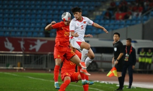 U22 Việt Nam thắng sát nút U22 Trung Quốc trên sân khách