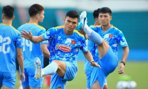 Xuân Mạnh nêu rõ quyết tâm của tuyển Việt Nam trước trận gặp Lào