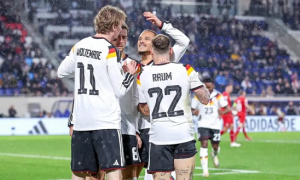 Màn trở lại đẳng cấp của Leroy Sane trong màu áo tuyển Đức