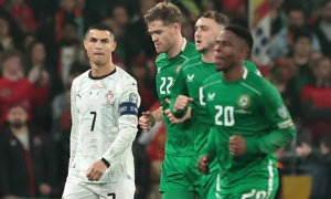 Kịch bản khiến Bồ Đào Nha rơi vé World Cup vào tay Ireland