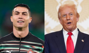 Ông Trump gặp Ronaldo tại Nhà Trắng