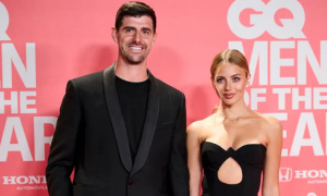 Mishel Gerzig tỏa sáng bên Thibaut Courtois tại GQ Awards