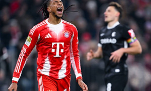 Điểm 10 cho Olise trong màn ngược dòng không tưởng của Bayern